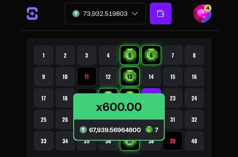 FossyGFX Wins 67K on Shuffle Keno